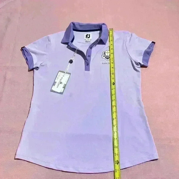 FootJoy Ryder Cup 2023 Rome Italy Womens Golf Polo Shirt Size Small - Picture 5 of 11
